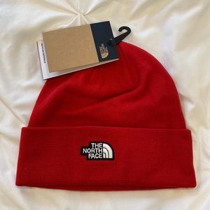 NWT Red Northface Hat